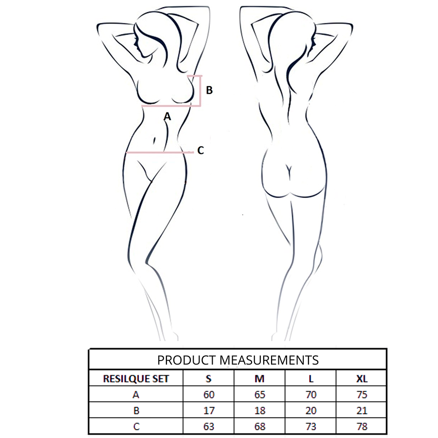 PASSION - RESILQUE REGGISENO + PERIZOMA ROSSO POMODORO L/XL