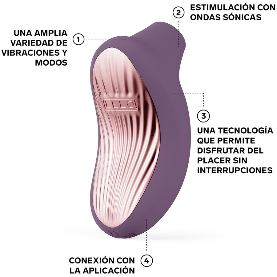 LELO - SONA 3 CRUISE MASSAGGIATORE CLITORIDEO SONICO NERO