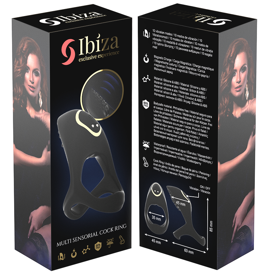 IBIZA - ANELLO PER IL PENE MULTISENSORIALE