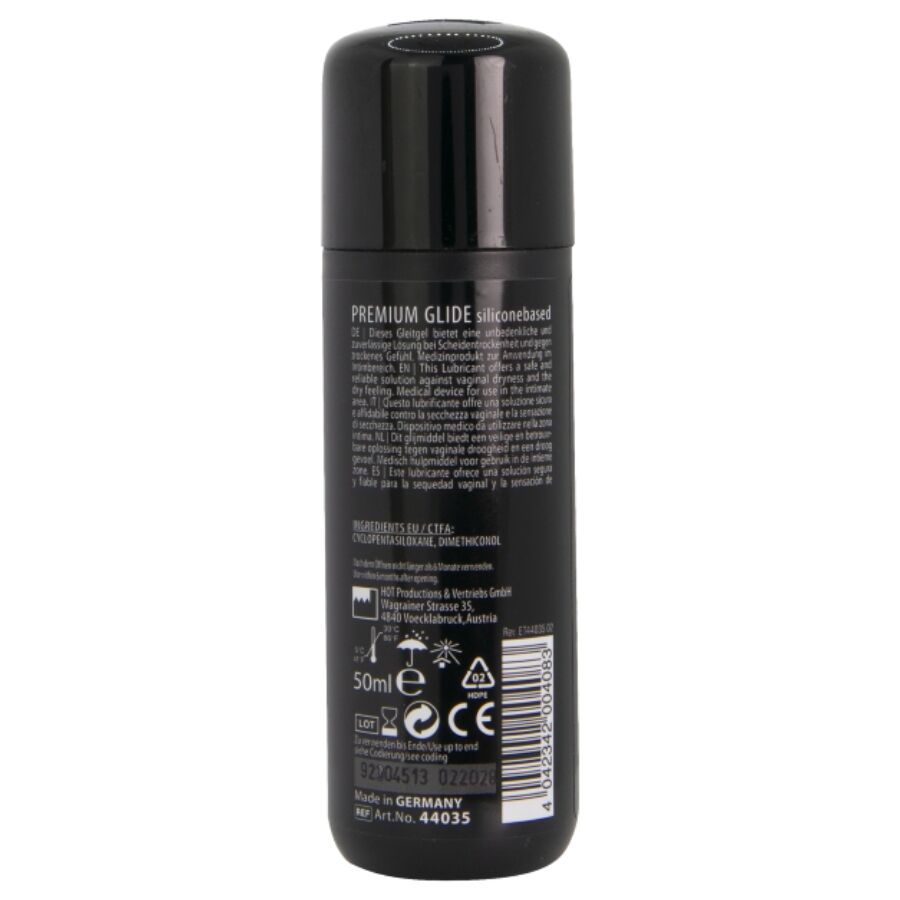 HOT - LUBRIFICANTE A BASE DI SILICONE PREMIUM SILICONE GLIDE 50 ML