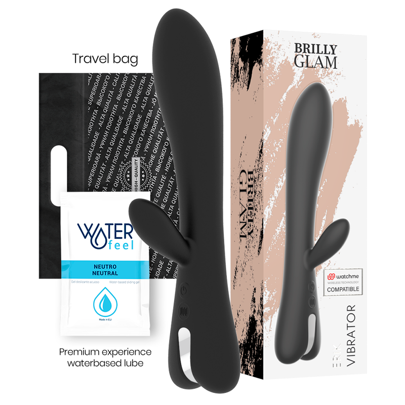 BRILLY GLAM - ERIK VIBRATORE + TELECOMANDO WATCHME