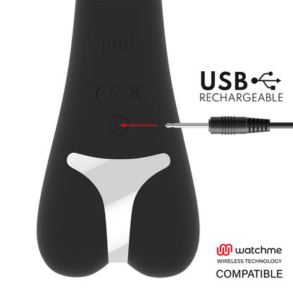 BRILLY GLAM - RYAN VIBRATORE + TELECOMANDO WATCHME