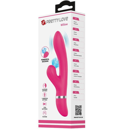 PRETTY LOVE - VIBRATORE E ASPIRAZIONE WILLOW RABBIT
