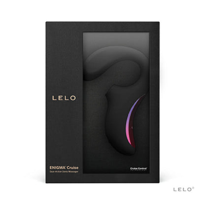 LELO - ENIGMA CRUISE MASSAGGIATORE SONICO A DOPPIA STIMOLAZIONE NERO