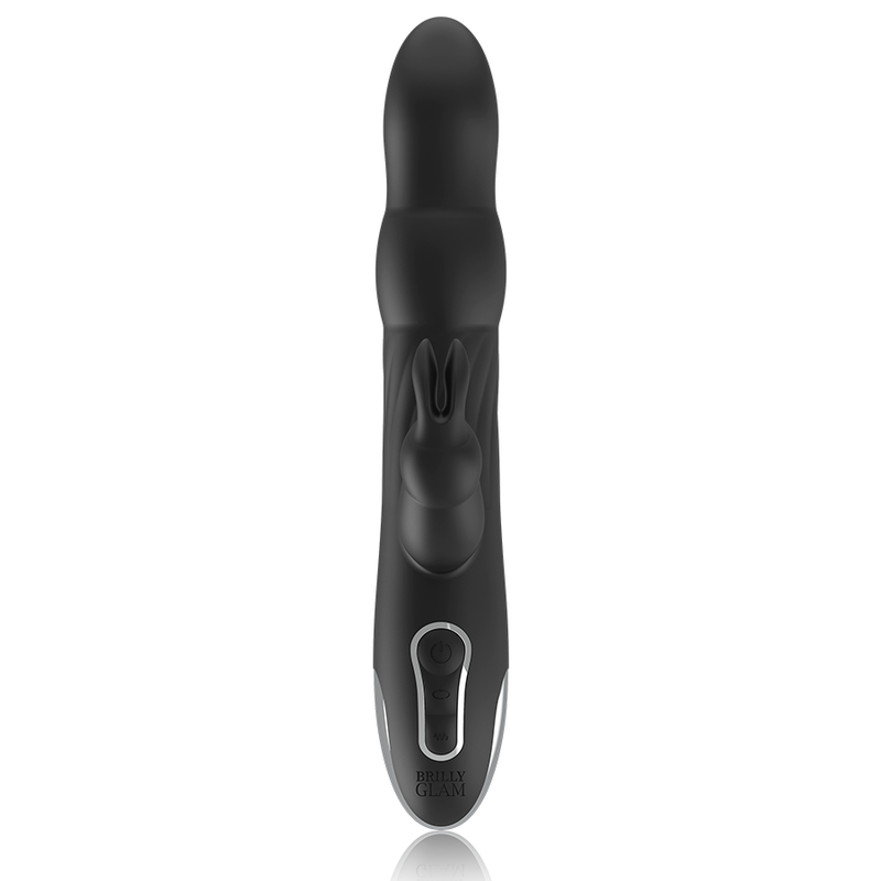 BRILLY GLAM - MOEBIUS VIBRATORE RABBIT E ROTATORE + TELECOMANDO WATCHME