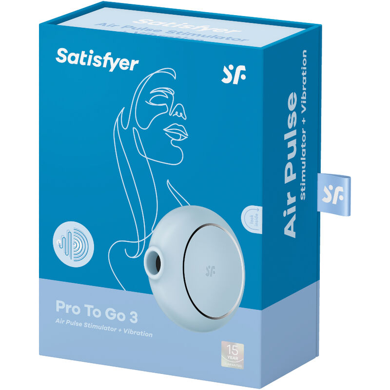 SATISFYER - STIMOLATORE E VIBRATORE A DOPPIO PRO TO GO 3 ROSA