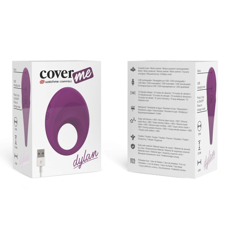 COVERME - DYLAN ANELLO RICARICABILE + TELECOMANDO WATCHME