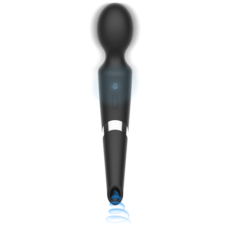 BLACK&SILVER - BECK BACCHETTA E VENTOSA 2 IN 1 IN SILICONE