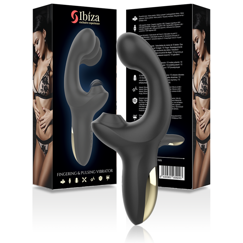 IBIZA - VIBRATORE ASPIRANTE WAVE