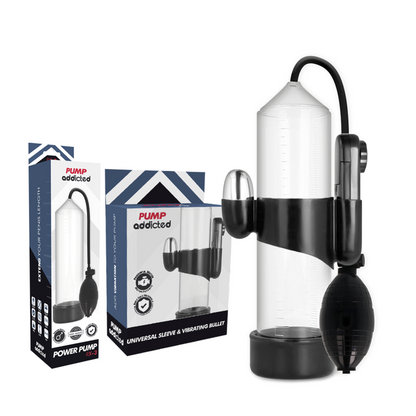 PUMP ADDICTED - VIBRATORE TRASPARENTE RX3