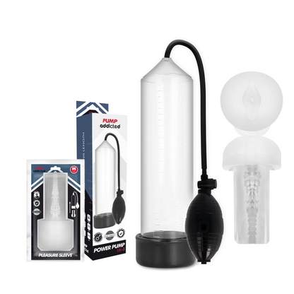 PUMP ADDICTED - RX3 TRASPARENTE CON MANICOTTO DEL PIACERE