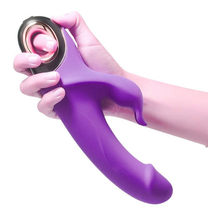 ARMONY - METEROR DILDO VIBRATORE CONIGLIO VIOLA