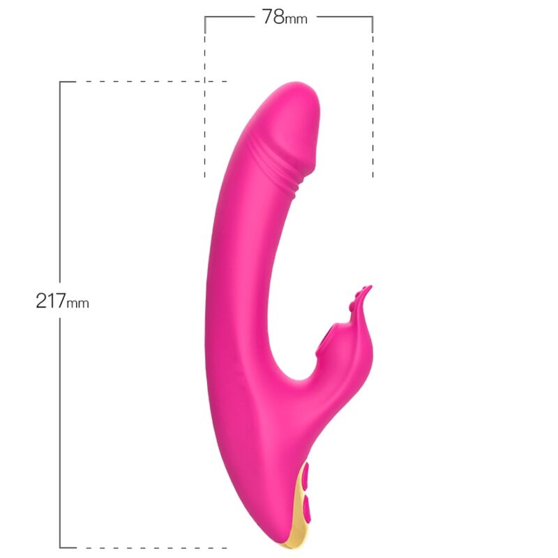 ARMONY - VENTOSA PER CLITORIDE E PUNTO G FUCSIA