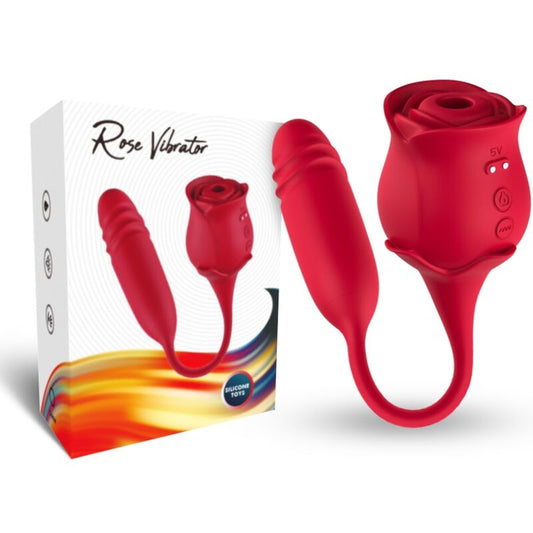ARMONY - ROSEKNIGTH CLITORIDE SUCKER & VIBRATOR ROSSO