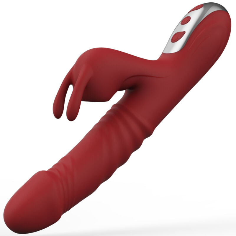 ARMONY - VIBRATORE A SUCCHIO E ASPIRAZIONE CONIGLIO BORDEAUX