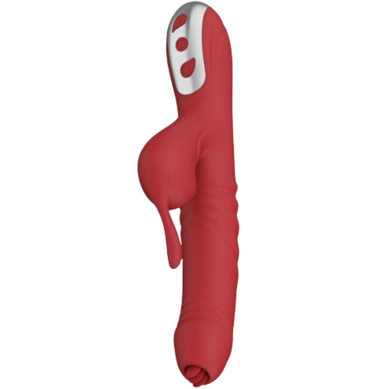 ARMONY - VIBRATORE E SUCCHIATORE CON LINGUA STIMOLANTE BORDEAUX