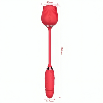 ARMONIA - DELIZIA FIORE ROSSO CHE SUCCHIA E SPINGE