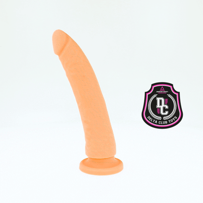 DELTA CLUB - GIOCATTOLI DILDO SILICONE MEDICO NATURALE 17 CM -O- 3 CM
