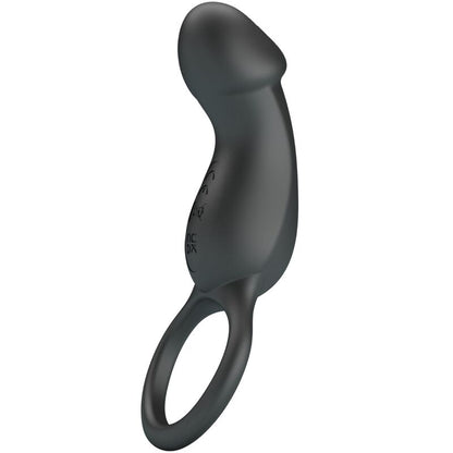 PRETTY LOVE - ANELLO ANALE E VIBRATORE WARREN BLACK