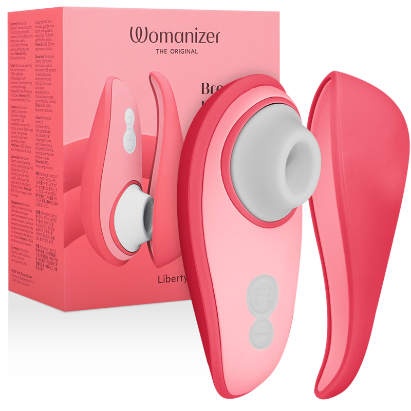 WOMANIZER - LIBERTY 2 STIMOLATORE CLITORIDEO E ASPIRAZIONE VERDE CHIARO