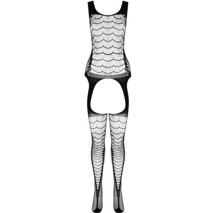 PASSION - BS 104 BODYSTOCKING NERO TAGLIA UNICA