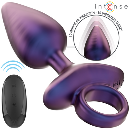 INTENSE - MICHAEL VIBRANTE ANAL PLUG MODELLO 2 TELECOMANDO
