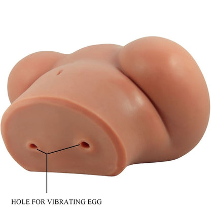 CRAZY BULL - VIBRATORE LUNA CON VAGINA REALISTICA E CONTROLLO ANO REMOTO