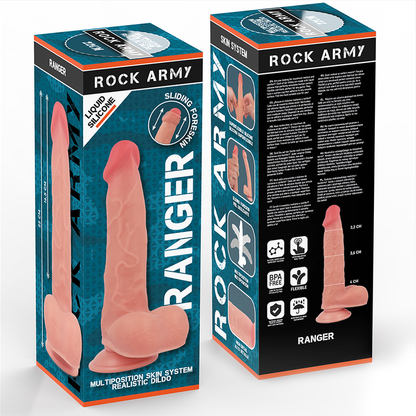 ROCKARMY - SILICONE LIQUIDO RANGER 22 CM -O- 3.6 CM