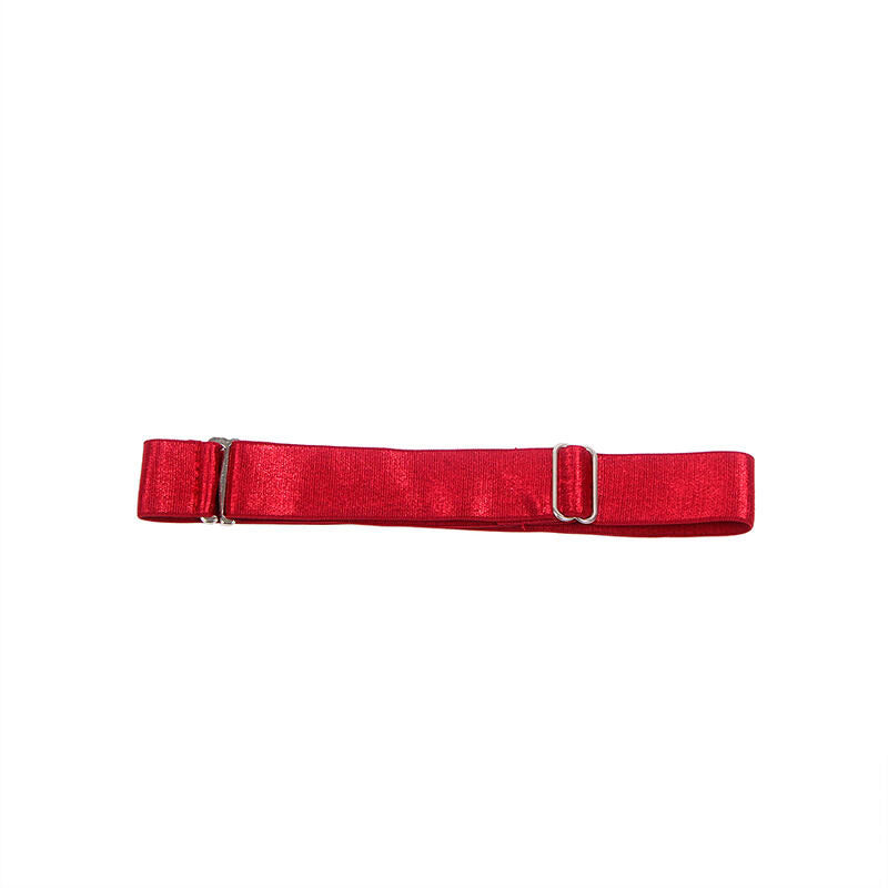 SUBBLIME - 955403 ABITO CON SPALLINE IN PELLE BORDEAUX L/XL
