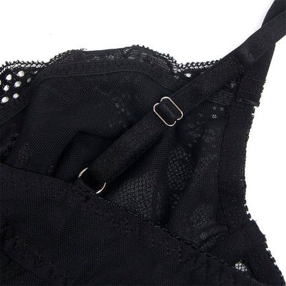 SUBBLIME - 955618 BODY IN PIZZO CON CHIUSURA INFERIORE NERO S/M
