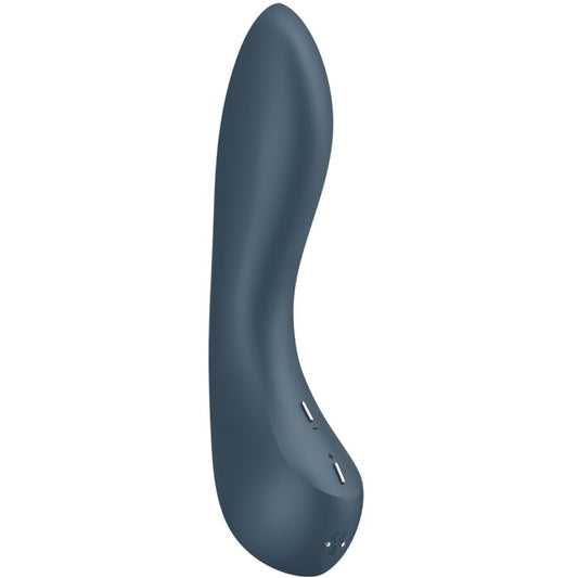 SATISFYER - G-SPOT WAVE 4 VIBRATORE PROGRAMMA 12 VIBRAZIONI GRIGIO SCURO