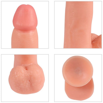 SHEQU - ADAM DILDO VIBRATORE CON TELECOMANDO 21 CM