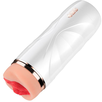 SHEQU - RILEY MASTURBATORE VAGINALE VIBRANTE CON ASPIRAZIONE