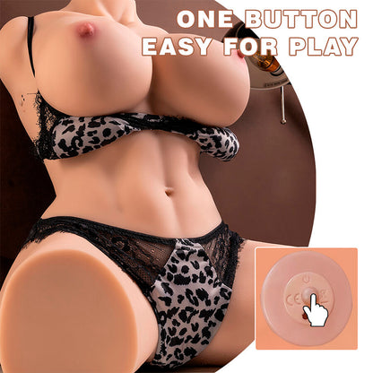 XISE - MURIEL TORSO FEMMINILE REALISTICO CON SPINTA 55 CM