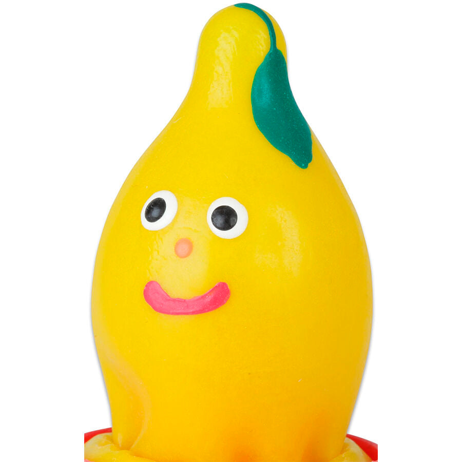 CONDOMERIE - PRESERVATIVI NOVITÀ DIPINTI A MANO LIMONE