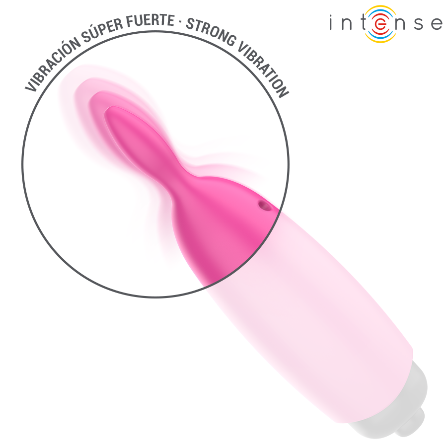INTENSE - HOPPER ROSA VIBRANTE BULLET 8,3 X 2,4 CM