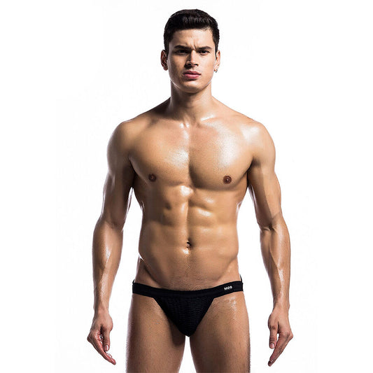 MOB - COSTUME DA BAGNO FETISH JOCKSTRAP NERO TAGLIA L