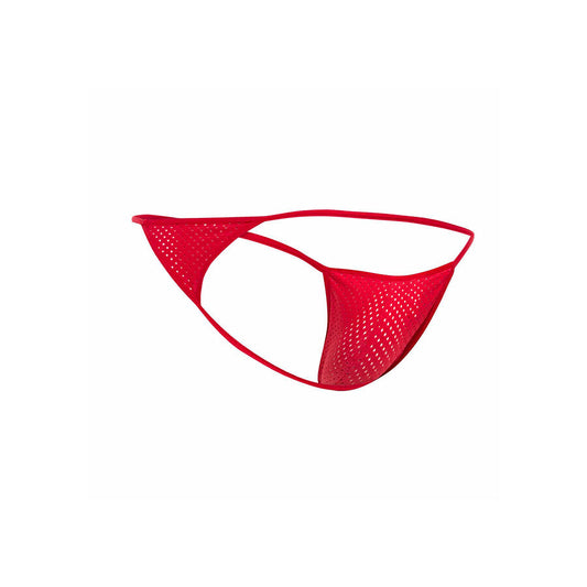 MOB - PERIZOMA IN MICROFIBRA ROSSO TAGLIA L/XL