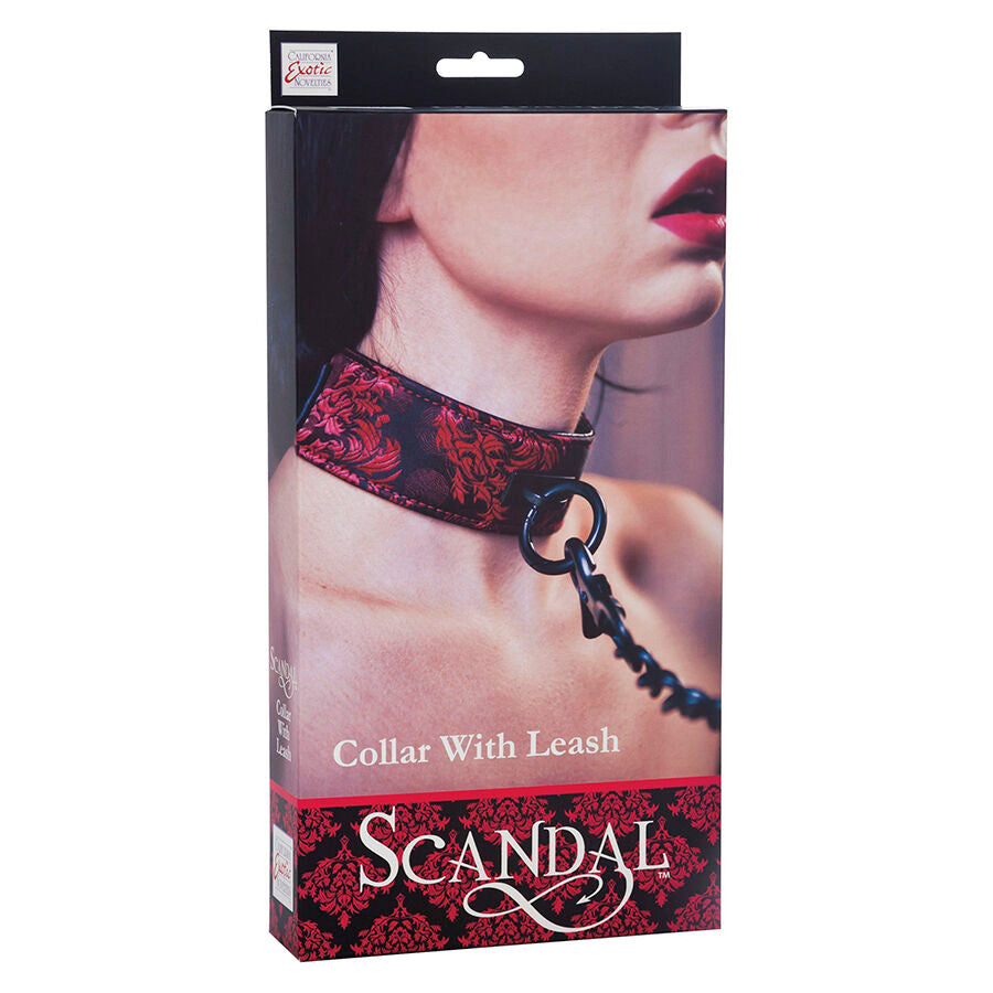 CALEXOTICS - SCANDAL COLLANA CON CINTURINO NERO