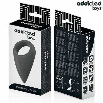ADDICTED TOYS - ANELLO PER PENE A FORMA DI LACRIMA