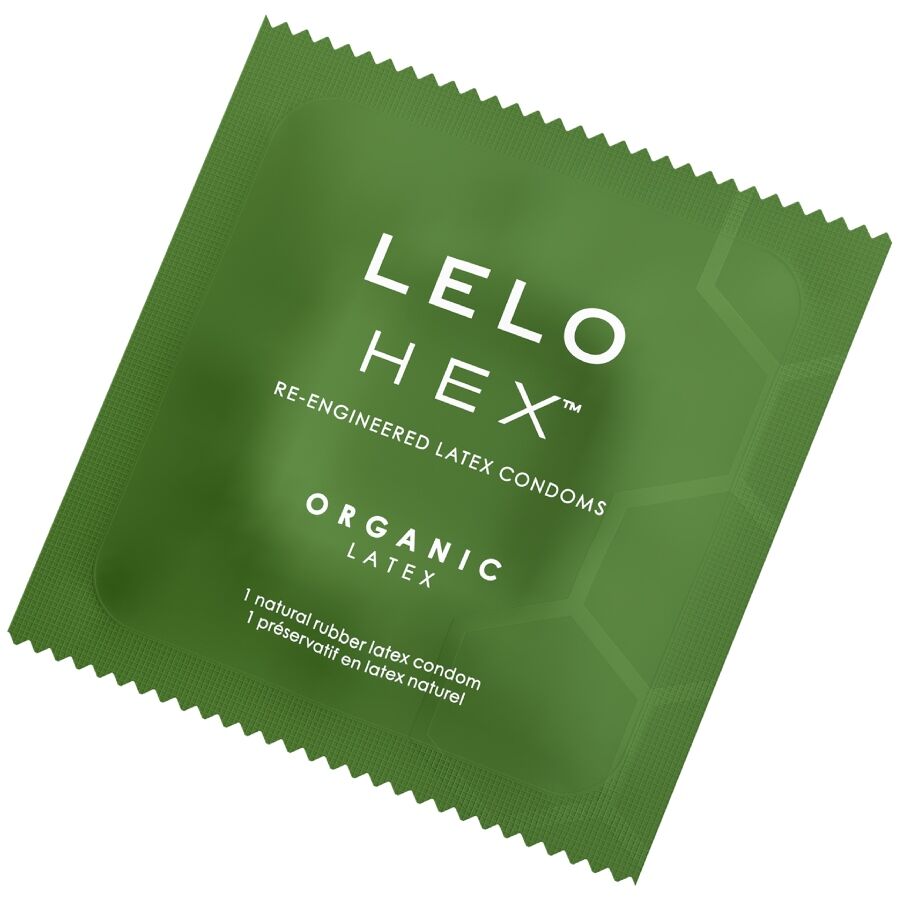 LELO - HEX ORGANIC CONDOM BOX 12 UNITÀ