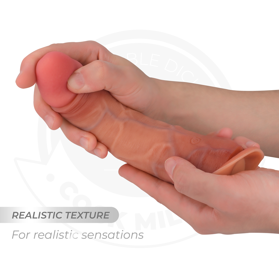 COCK MILLER - DILDO IPERREALISTICO CON VENTOSA E SPINTA CON TELECOMANDO 20,5 CM