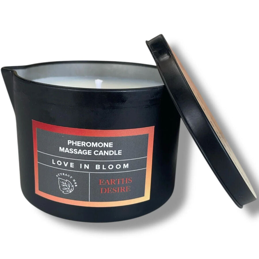 EYE OF LOVE - BLOOM CANDELA DA MASSAGGIO SATIVA EARTHS DESIRE 150 ML