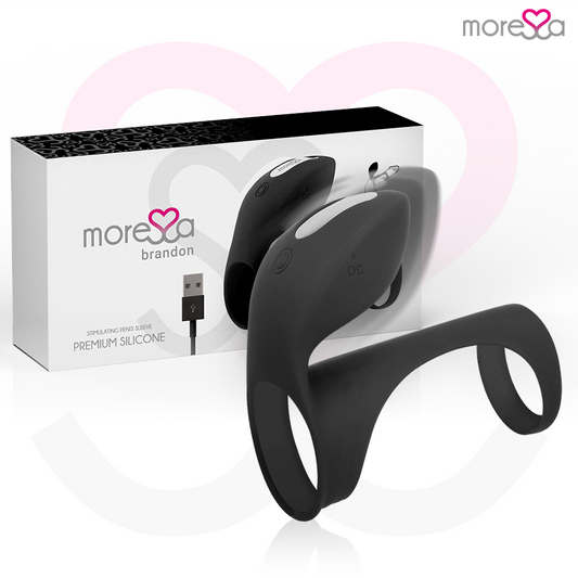 MORESSA - ANELLO VIBRATORE BRANDON CON COPERCHIO
