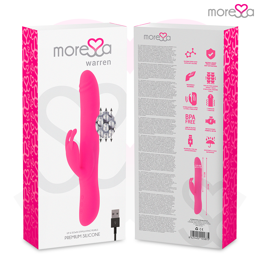 MORESSA - SILICONE RICARICABILE WARREN PREMIUM