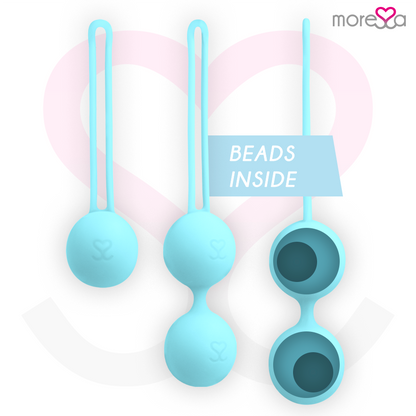 MORESSA - SET OSIAN PREMIUM IN SILICONE TURCHESE