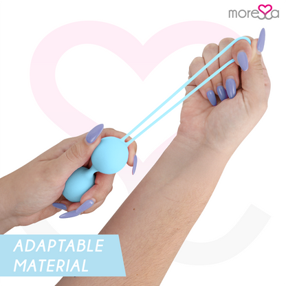 MORESSA - SET OSIAN PREMIUM IN SILICONE TURCHESE