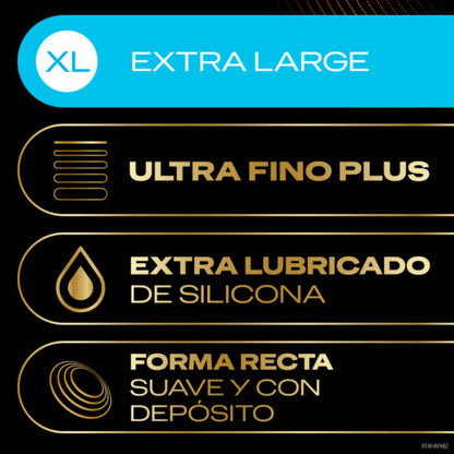 DUREX - TOTAL CONNECTION XL ULTRA FINE PLUS SENZA LATTICE 10 UNITÀ
