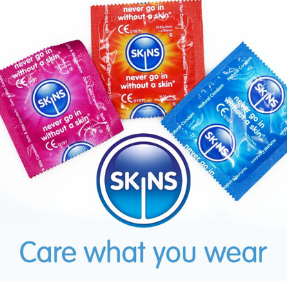 SKINS - CONFEZIONE ASSORTITA DI PREMIUM CONSERVANTI 16 PEZZI
