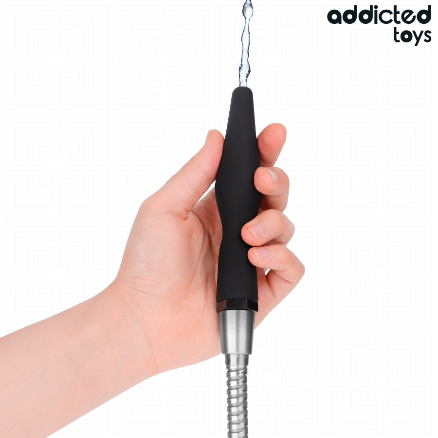 ADDICTED TOYS - PULITORE ANALE CON ADATTATORE UNIVERSALE MODELLO 2